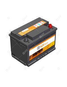 BATTERIA 70AH 640A