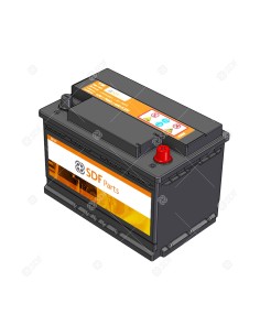 BATTERIA 70AH 640A 2