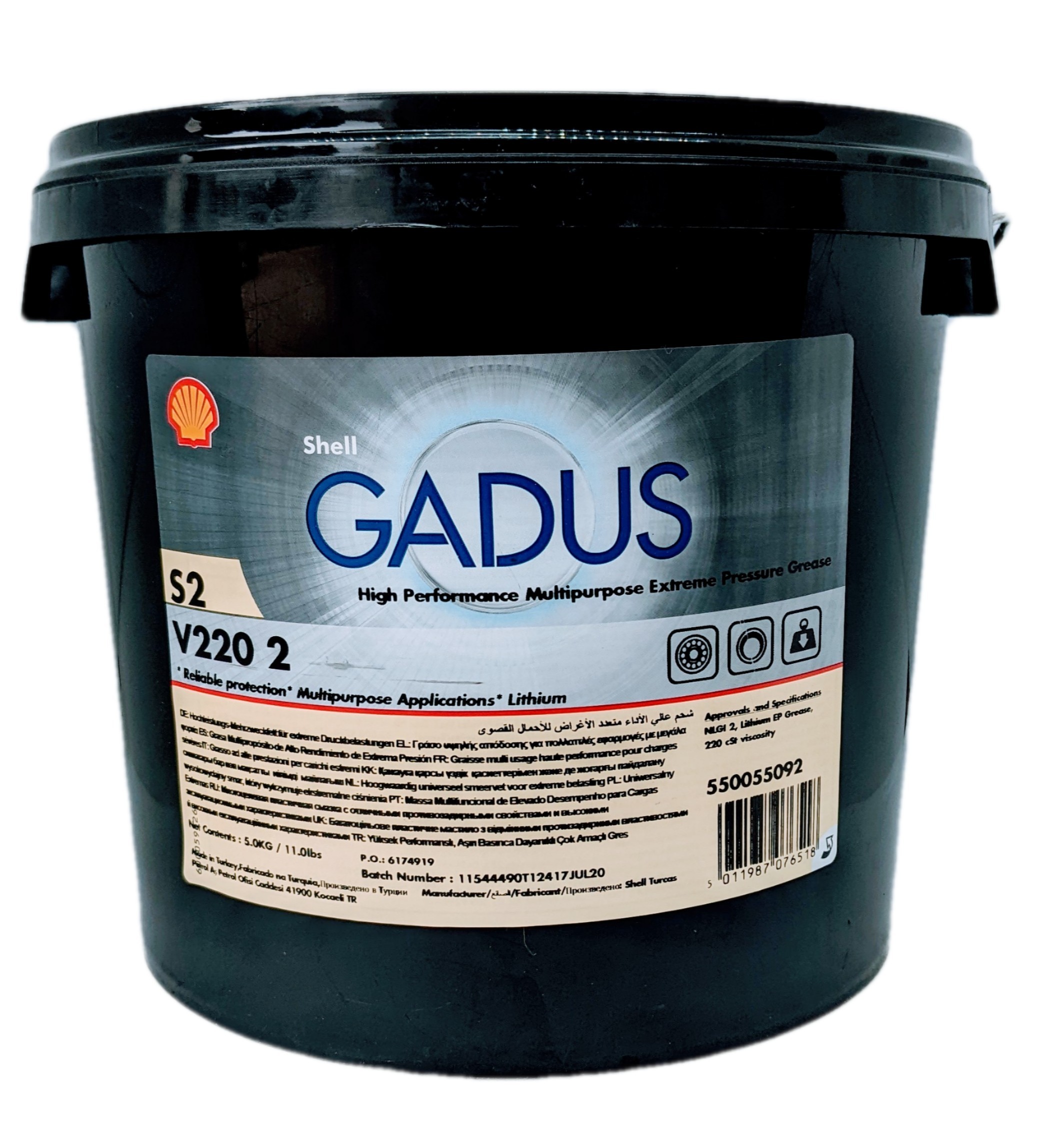 Grasso al litio GADUS S2 V220 2